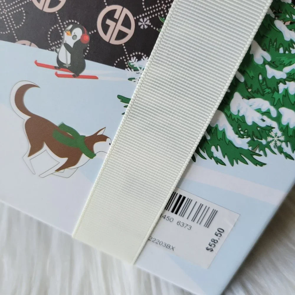 Giani Bernini Holiday Print Square Scarf Gift Set